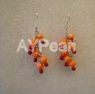 Discount coral cluster earrings