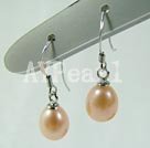 Handmade pearl earrings