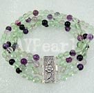 mode regnbue fluorite armbånd