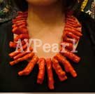 coral necklace under $ 20