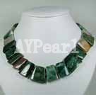 india agate necklace