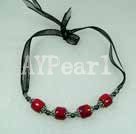 coral necklace under $ 8