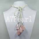 Discount rose quartz necklace