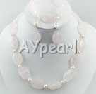 Discount pearl and rose quartz sets