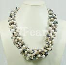 black and white pearl necklace