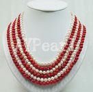 Discount 6-7mm pearl and coral sets