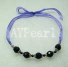 collana pietra arenaria blu