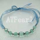 blue quartz necklace