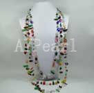multi stone necklace