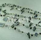 pearl crstal and shell necklace under $ 20