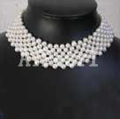 4-5mm pearl bridal necklace
