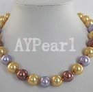 12mm seashell beaded necklace under $ 20