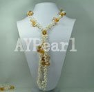 Discount pearl crystal necklace