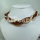 pearl crystal necklace under $ 20