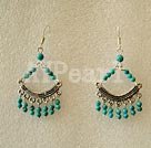 Turquoise earring