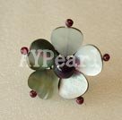anillo de flores de Shell