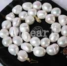 Discount 9-11mm white pearl necklace