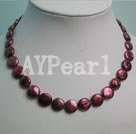 Discount 10-11mm coin pearl necklace