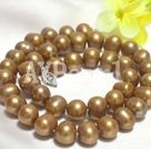 Discount 9-10mm dyed pearl necklace