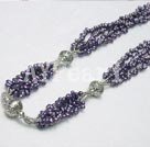 6-7mm Black Pearl Necklace
