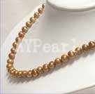 8-9mm collar de perlas