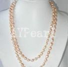 8-9mm perle beaded halskæde