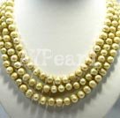 8-9mm collar de perlas