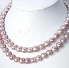 8-9mm 2-layer collana di perle