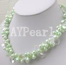 Discount pearl crystal necklace