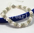 8-9mm white pearl bracelet
