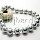 10mm seashell beaded bracelet