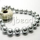 10mm seashell beaded bracelet