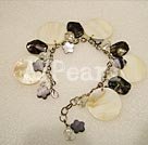 Shell y brazalete de ágata