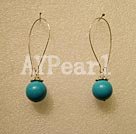 turquoise earrings