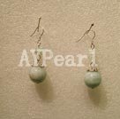 aquamarine chips earrings