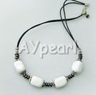 porcelain stone necklace Under $ 5