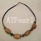 gemstone necklace