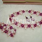 Discount pearl and austra crystal sets