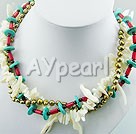 Discount pearl and coral necklace