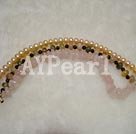 pearl and gemstone bracelet Under $ 20