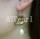 biwa pearl earrings