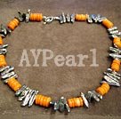 Discount pearl and coral necklace