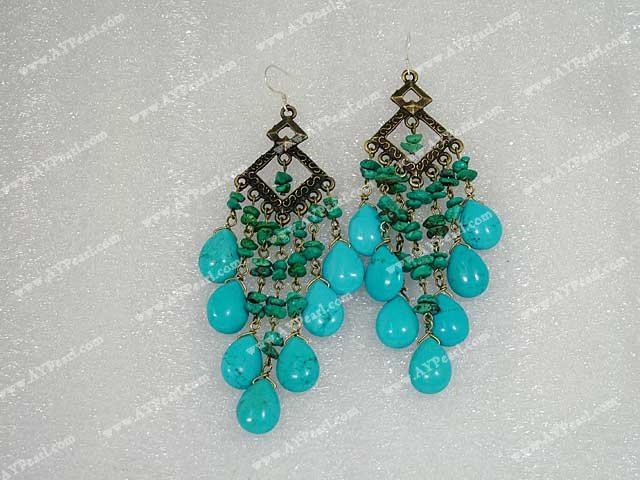 turquoise earrings