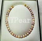 11-12mm pearl beaded necklace
