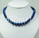 Discount 10mm lapis beaded necklace