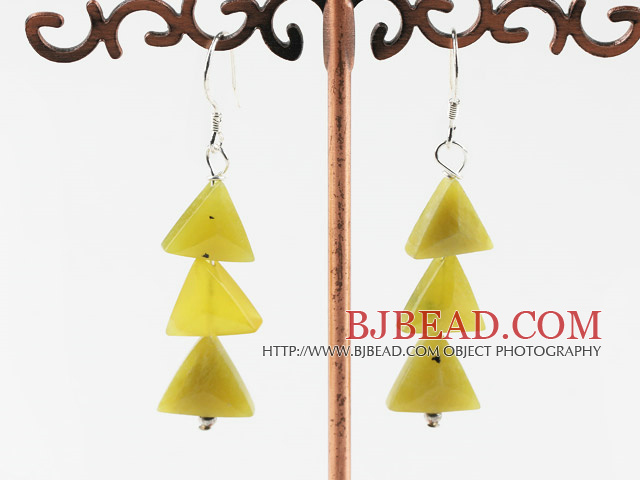 South Korea gem tree shape earrings 