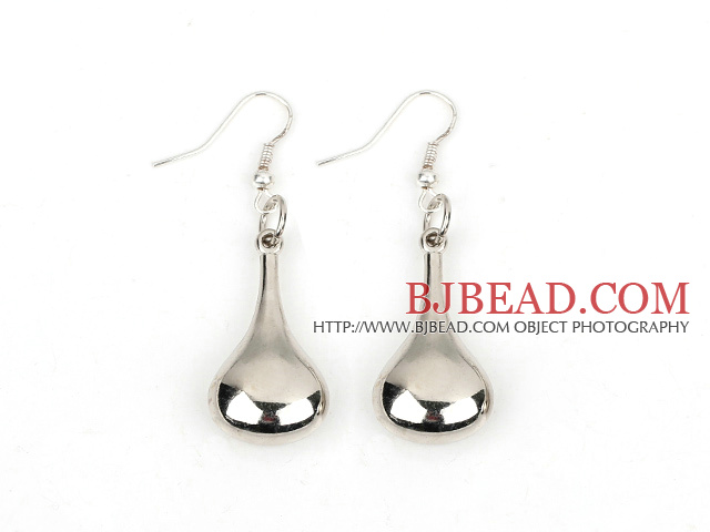 metal jewelry drop shape alloy earrings