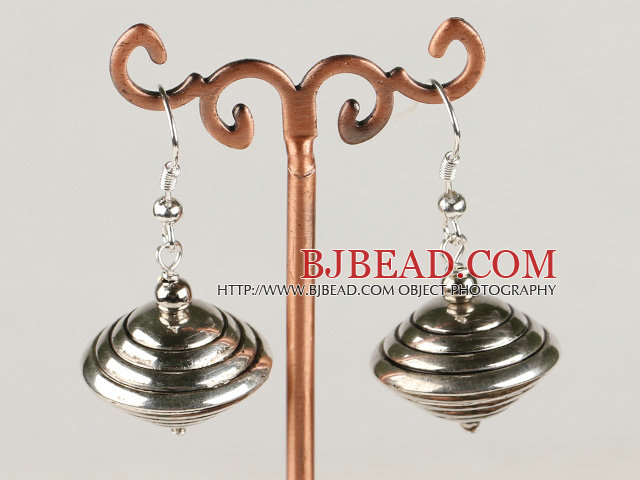 vogue jewelry CCB silver like earrings