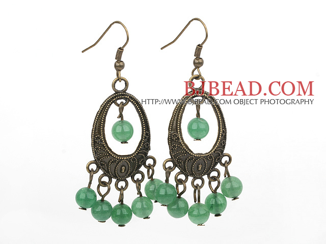 aventurine earrings