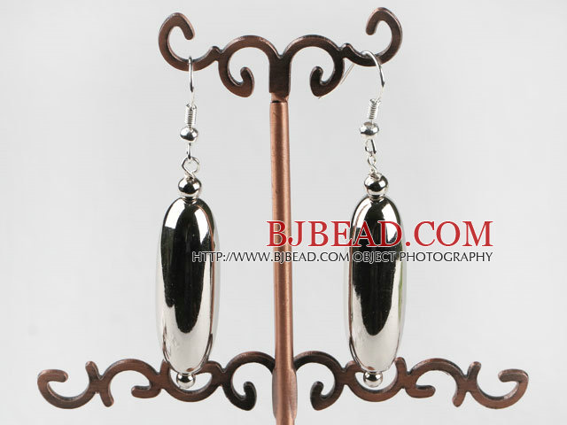 shinning CCB silver like fashion earrings